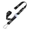 1,5 tommers Motorsykkel Cam Spenne Tie Downs med karabinkrok, 1200lbs. BS