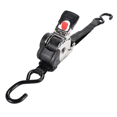 1 tommer X 10 fot 304L rustfritt stål automatisk uttrekkbar skrallestropp