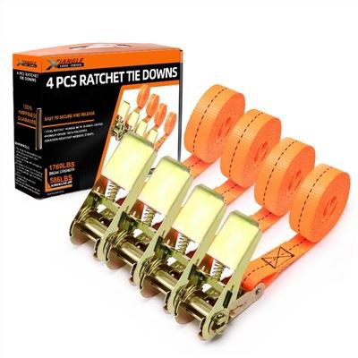 4 pakke tilpasset surrebelte skrallestropp Kraftig billig skrallefestebånd