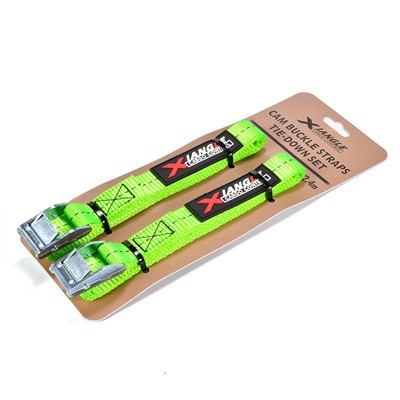 2 pakke 1 tommers endeløs lastsiring Cam Lock Spenne Tie Down Strap